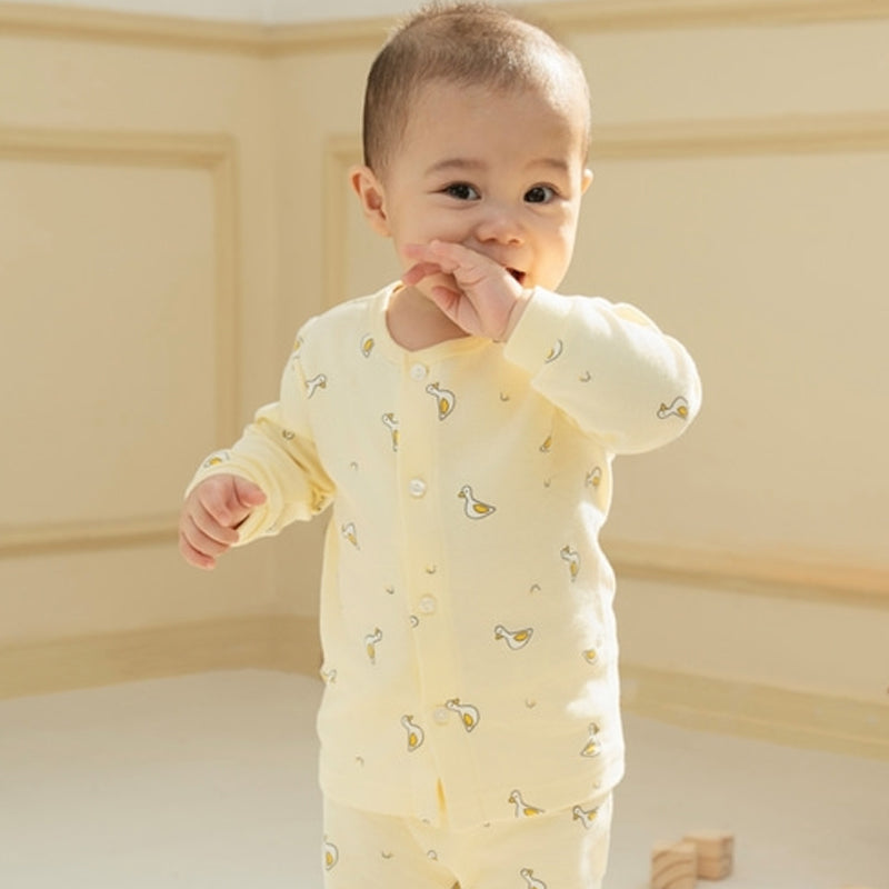 Korean Kids Pajamas Set-Duck