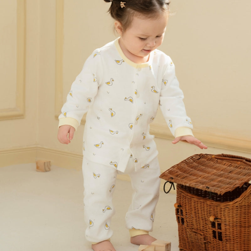 Korean Kids Pajamas Set-Duck