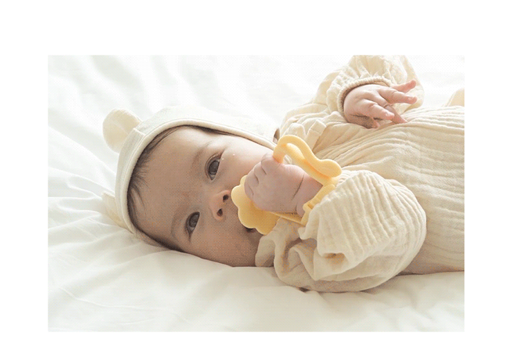 Moyuum Silicone Adjustable Lion Baby Teether