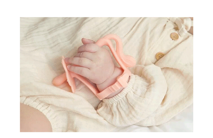 Moyuum Silicone Adjustable Lion Baby Teether