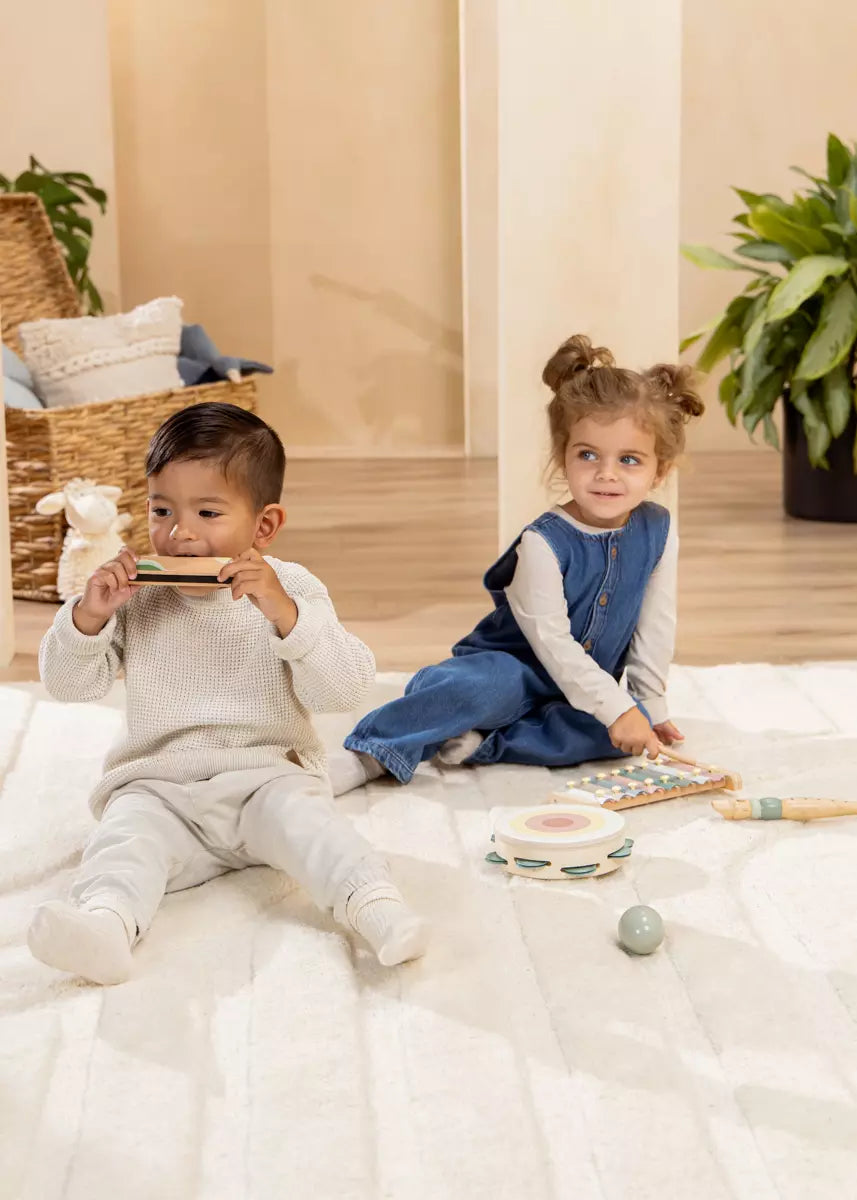 COCO VILLAGE Wooden Musical Instruments Playset