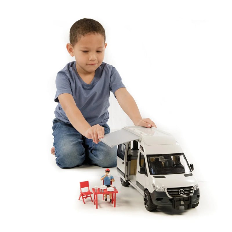 Bruder 02672 MB Sprinter Camper w/ Driver