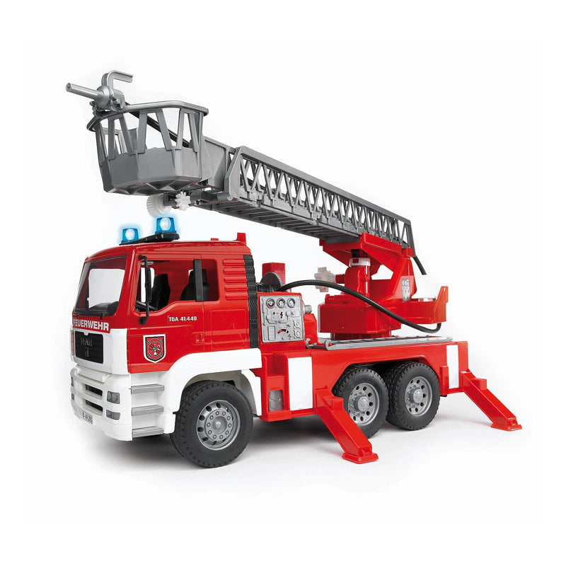 Bruder 02771 MAN Fire Engine w/ Water Pump and Light & Sound Module