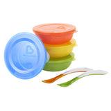 Munchkin Love-a-Bowls 10-Piece Bowl and Spoon Set
