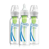 Dr. Brown's Options+  Narrow Neck Baby Bottles in Clear 8 oz 3-Pack