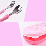 Sanrio My Melody Mascot Spoon Fork Case Set