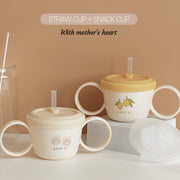 BABY & I 2 in 1 Bowl and straw