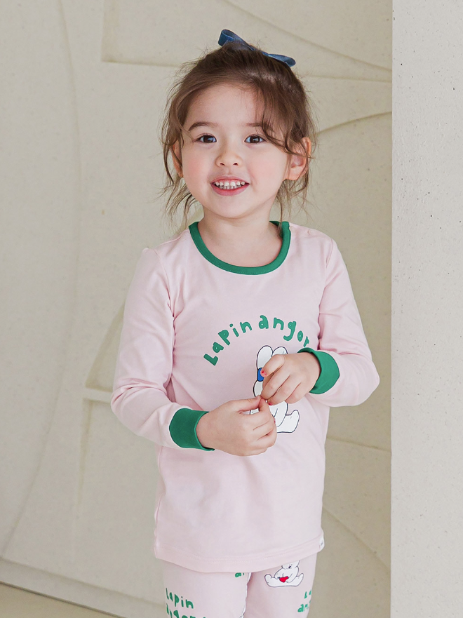 Single Spandex Fabric Pajamas set-Angora