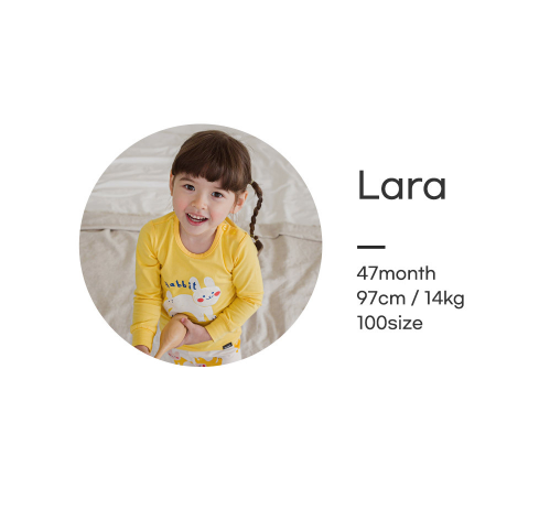 Single Spandex Fabric Pajama set-Bongbong Rabbit