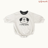 UBMOM Baby Bodysuits Pongpong Ivory