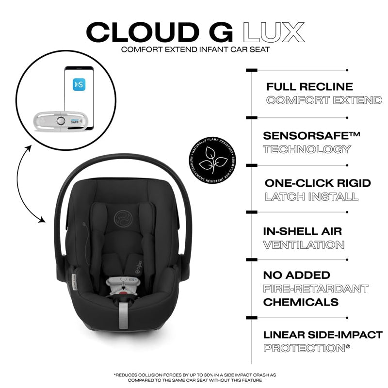 Cybex Cloud G Lux Comfort Extend Infant Car Seat