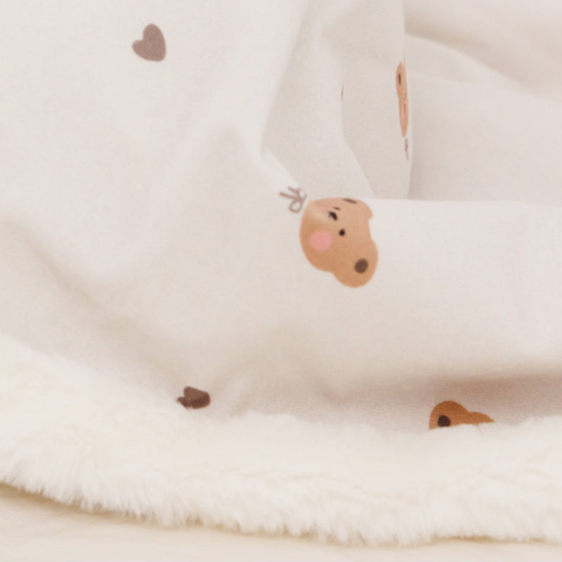 Bebenuvo Cloud Fur Snow Blanket-Mini Bear