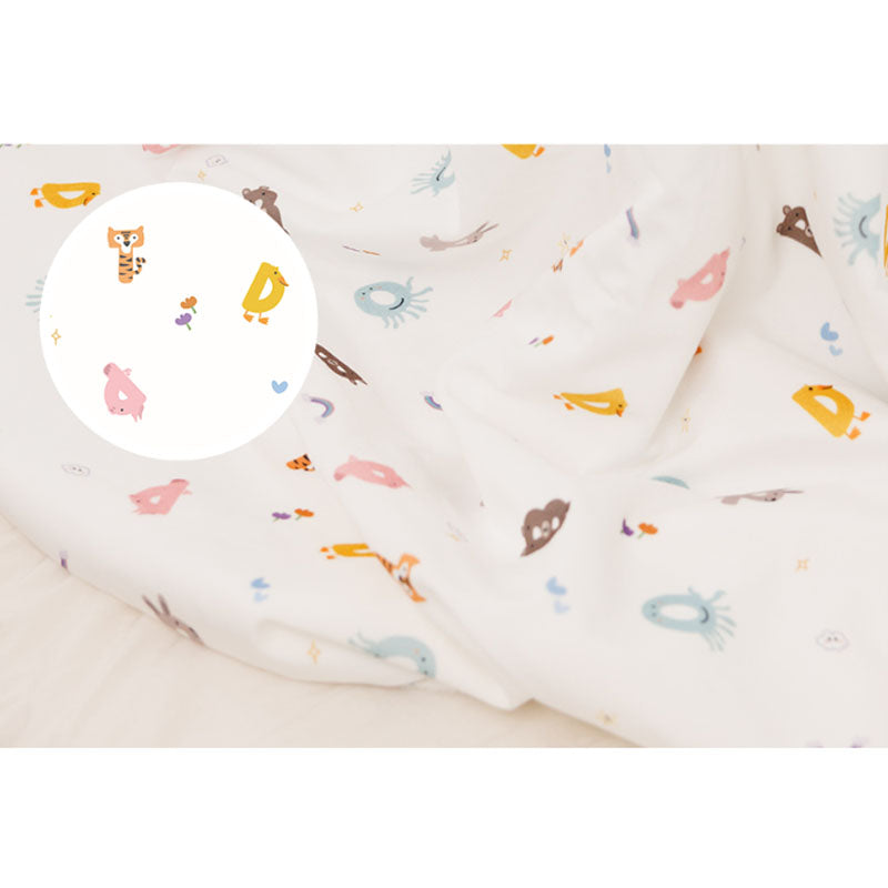 Bebenuvo Double Blanket-Alphabet Animal
