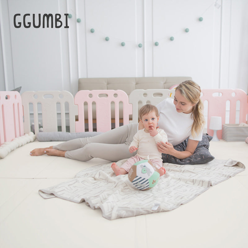 GGUMBI Double Plus Baby Room Set 252 x 280 (Basic Guard + Clean Mat*2)