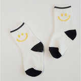 Kids Cotton Crew Socks Set-Smile