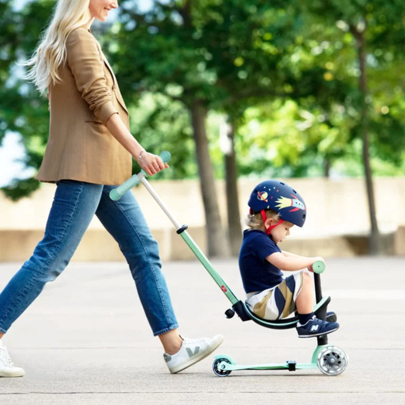 Micro Kickboard Mini2Grow Deluxe LED Scooter