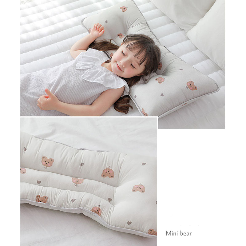 Mini Bear 3D Mesh Wide Pillow