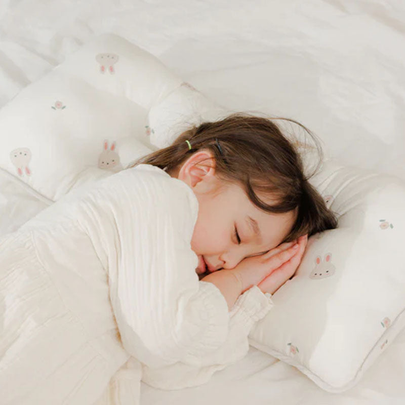 Mini Rabbit 3D Mesh Wide Pillow
