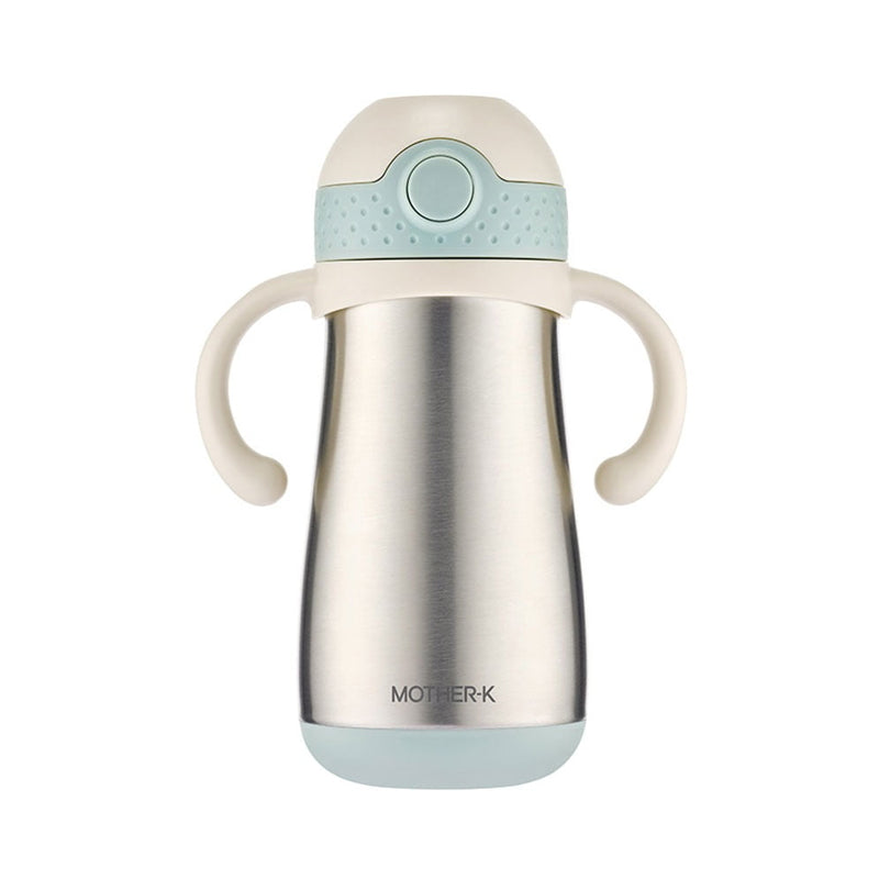 Mother-K Hug Tumbler Stainless Straw Cup 350ml