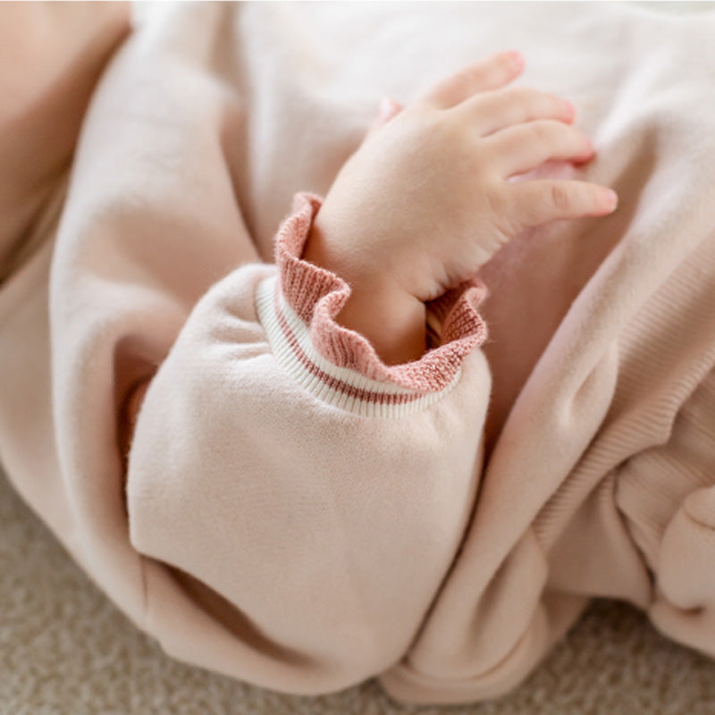 Rusa Fleece-Lined Baby Top and Bottom