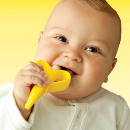 Baby Banana Infant Teething Toothbrush