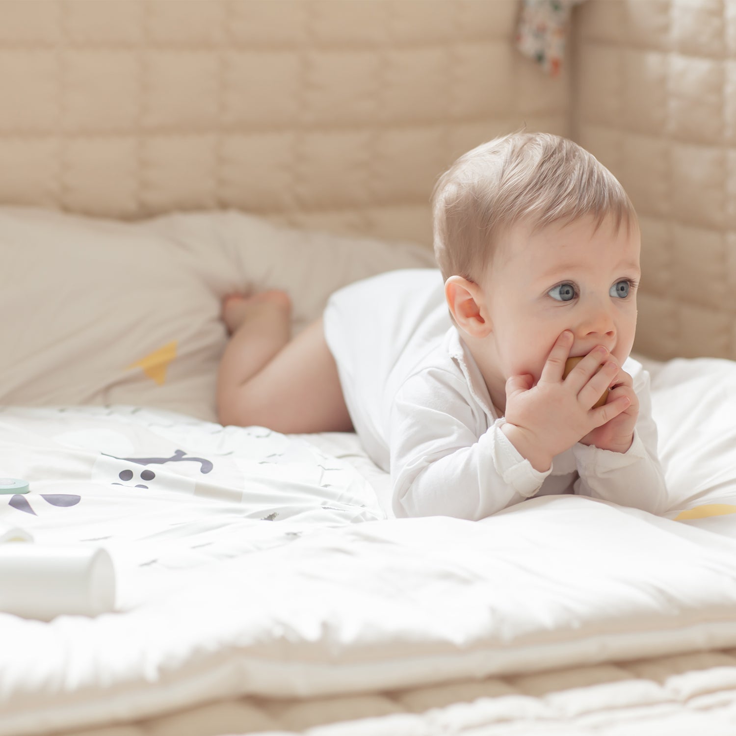 GGUMBI Mimiru Nap Bedding Set (Blanket + Pillow + Pad)