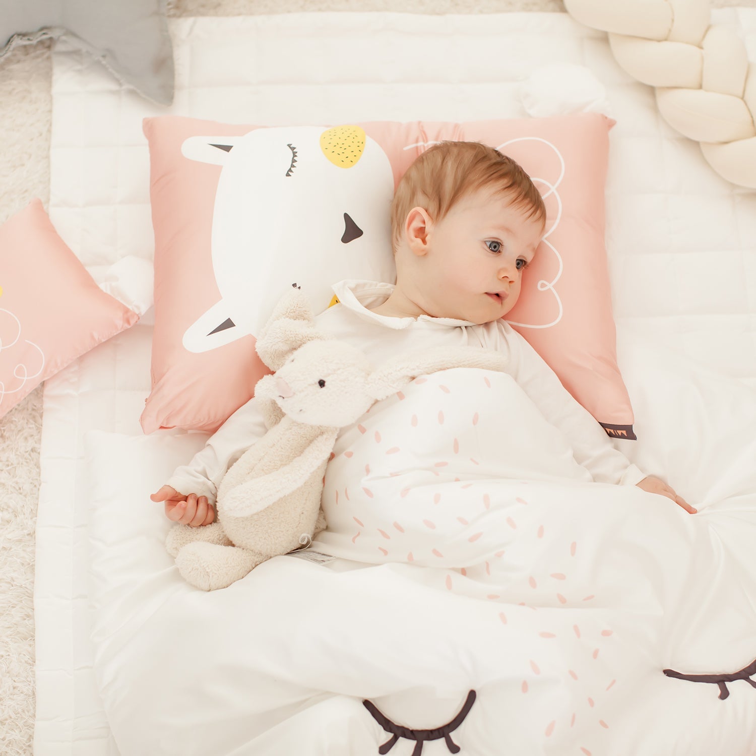 GGUMBI Mimiru Nap Bedding Set (Blanket + Pillow + Pad)