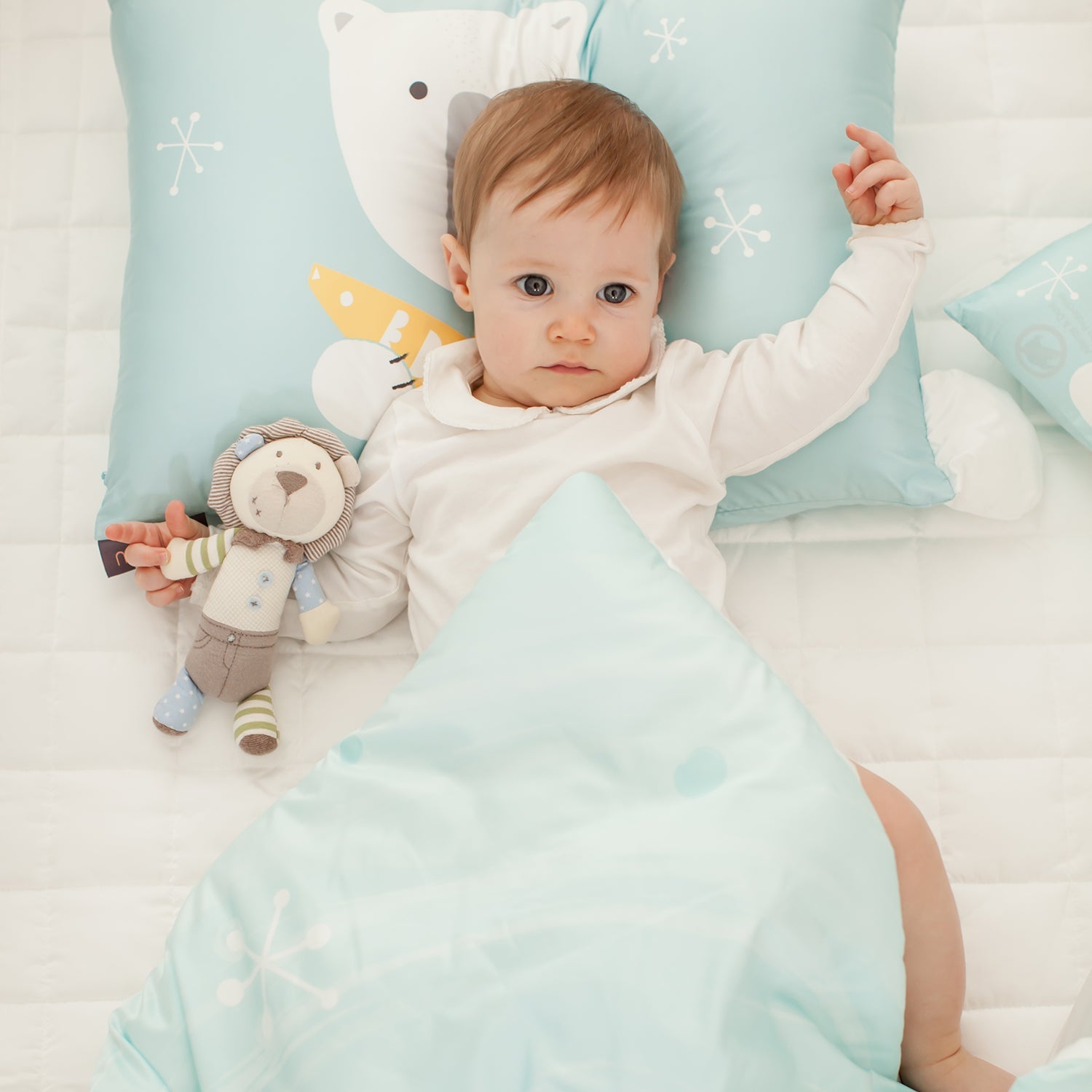 GGUMBI Mimiru Nap Bedding Set (Blanket + Pillow + Pad)