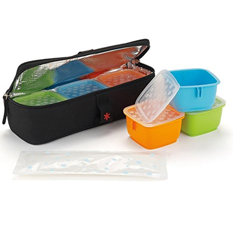 Skip Hop Baby Insulated 14-piece Bento Clix Mealtime Travel Kit