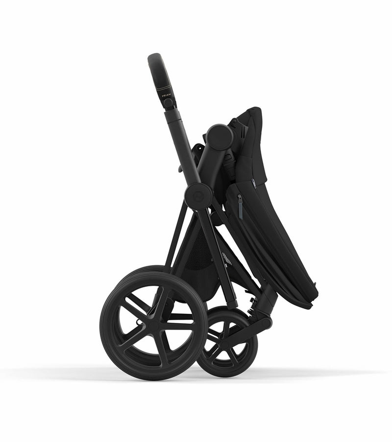 CYBEX PRIAM 4 Matte Black Compact Stroller