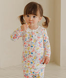 Single Spandex Fabric Pajamas set-Blossom
