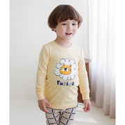 Single Spandex Fabric Pajamas set-Lion