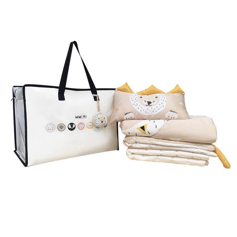 GGUMBI Mimiru Nap Bedding Set (Blanket + Pillow + Pad)