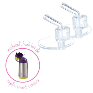 b.box Replacement Straws and Cleaner for Sippy Cup – Tickled Babies