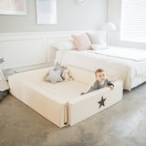 GGUMBI World Star Bumper Bed Extra Large - Ivory