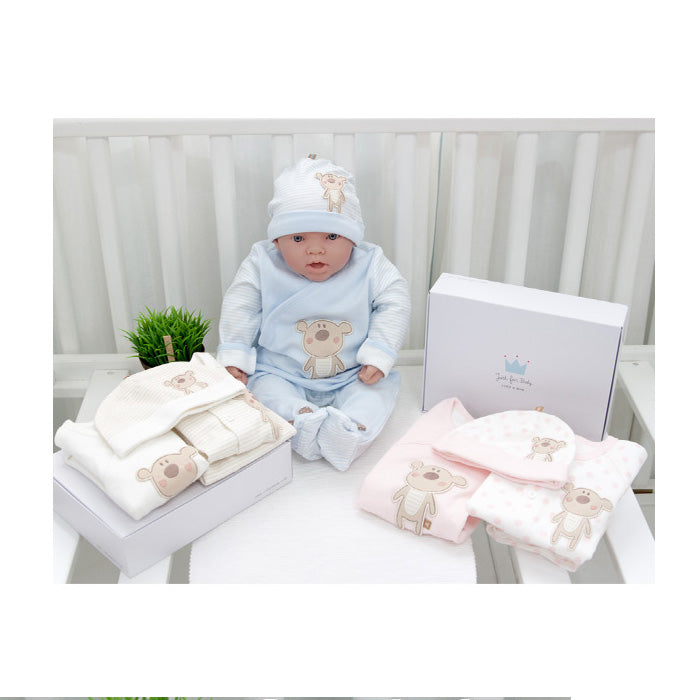 Cuby and Mom 100-Days-Baby Gift Set Bear Patterns