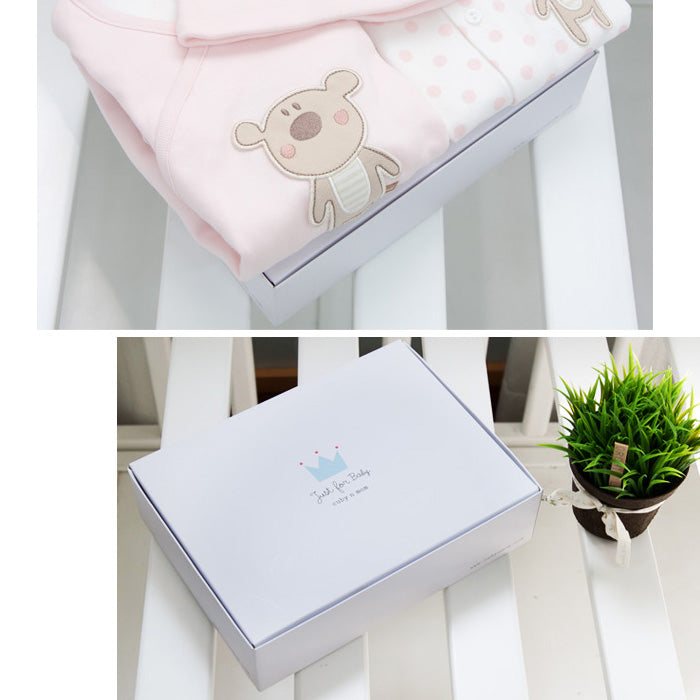 Cuby and Mom 100-Days-Baby Gift Set Bear Patterns