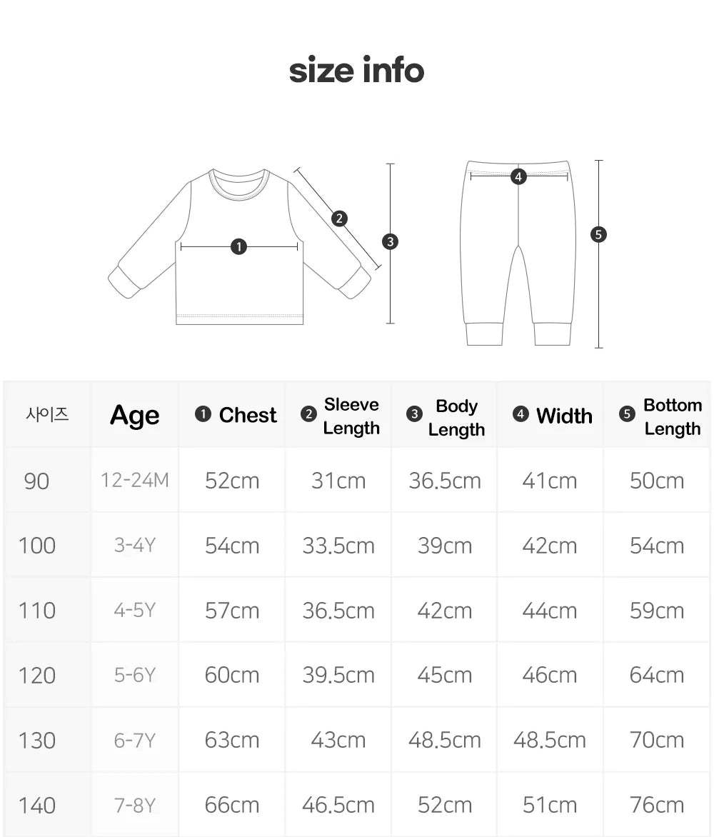Single Spandex Fabric Pajamas set-Carrot