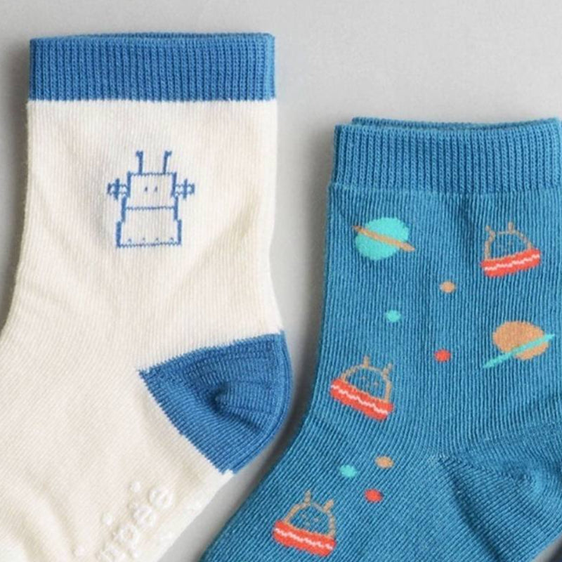 Kids Cotton Crew Socks-Tamsa