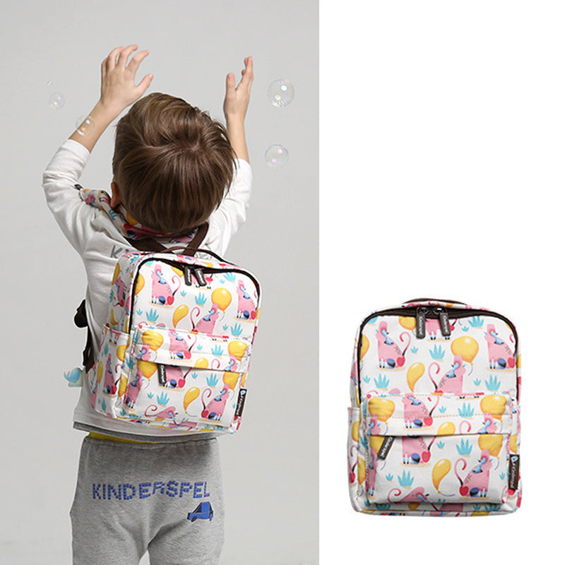 KINDERSPEL ALL-IN-ONE INSULATED BACKPACK WITH TETHER, FOR KIDS AND TODDLERS  (COTTON)